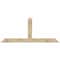Ekena Millwork Portland Rough Sawn Timber Gable Bracket, Douglas Fir, 84"W x 35"H x 2"D x 6"F, 10/12 Pitch GBW084X35X0206POR00RDF - alternate 1